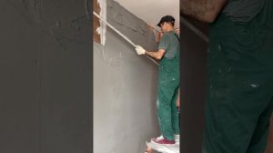 #Черновая #работа#Гипсовая# штукатурка#По маякам#Бетон