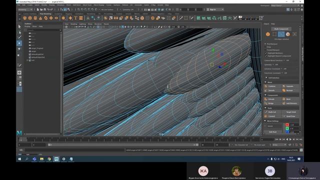 Autodesk Maya 3D Персонажная анимация курсовая смотреть онлайн
