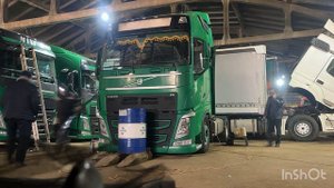 Volvo FH4, фары, прожектора в штатные места часть 2