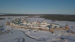 Соловецкие острова. Весна. Март.