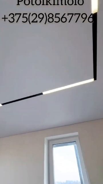 Пример световых линий с линейными светильниками на на смотреть онлайн