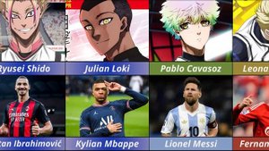 Реальные игрока  и аниме Синяя Тюрьма |Real Players Who Inspired Blue Lock Characters