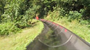 Великая Китайская стена и спуск на "санях"