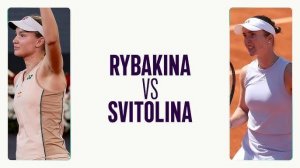 27.04.2025. Елена Рыбакина - Элина Свитолина. WTA Madrid. Elena Rybakina - Elina Svitolina