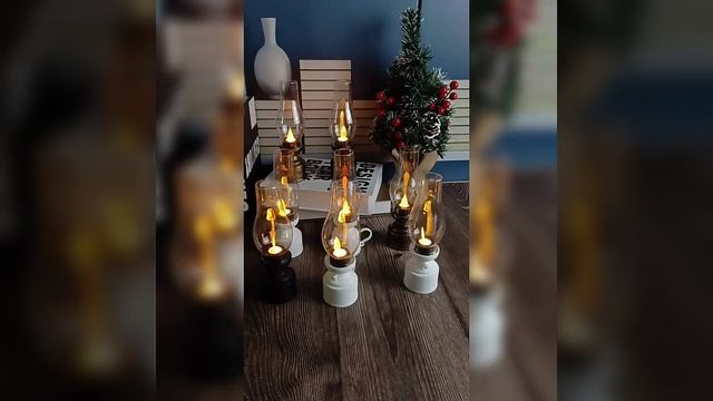 Лампа с эффектом подвижного пламени в стиле винтажной смотреть онлайн