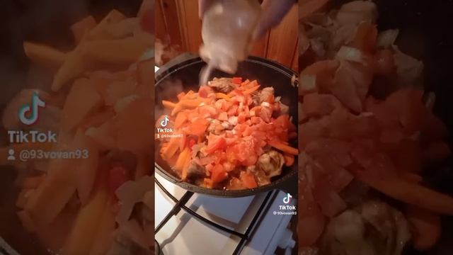 Жаркое по домашнему в казане 🔥