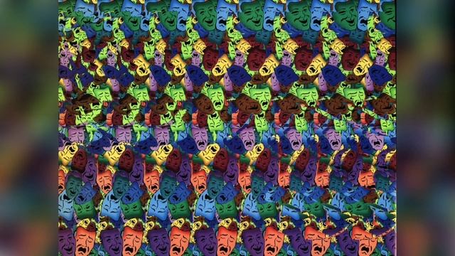 15 Stereograms for beginners with a hint. 15 стереокартинок для начинающих с подсказкой.