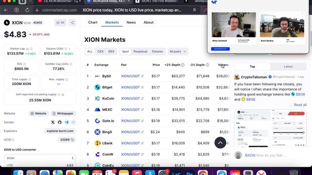 (Burnt) Xion - обзор блокчейн проекта и перспективы смотреть онлайн
