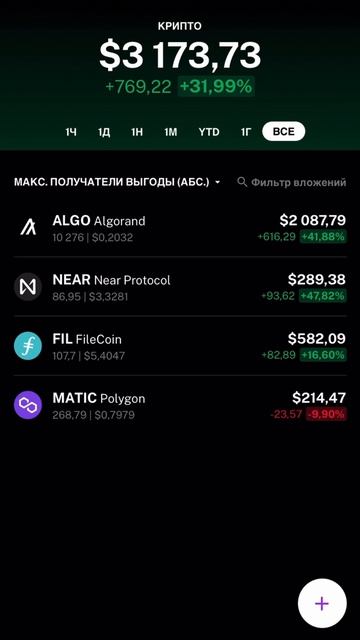 Крипто Портфель 21 Декабря +770$ #блокчейн #биткоин #майни смотреть онлайн