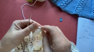 Летнее ажурное платье для девочки 3-4х лет регланом сверху (ч.4) / Knitting dress for a girl