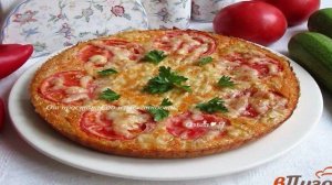 Икорная пицца