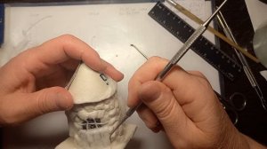 Ватная игрушка домик - фонарик. Часть 2. Создаем образ д