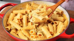 Вкуснейшая паста с грибным соусом — просто, быстро и невероятно аппетитно!