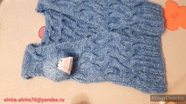 ЖИЛЕТ ПЛЕТЕНКА/НОВЫЙ МК/ВЯЗАНИЕ СПИЦАМИ