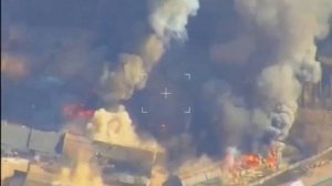 В Черниговской области взлетели на воздух склады с артиллерийскими боеприпасами