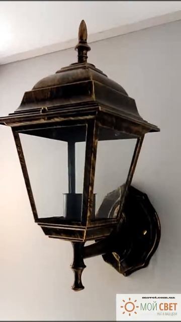 Уличный ретро светильник в бронзовом цвете смотреть онлайн