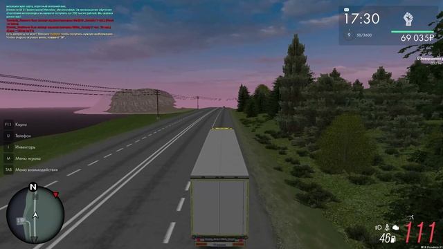 МТА Провинция 1й Сервер! Сколько можно заработать на дальнобое!!!???