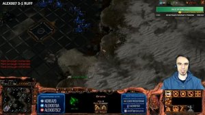 Alex007 VS RUFF: РЕВАНШ ГОДА + РОЗЫГРЫШИ! Битва до пяти побед с главным креативщиком в StarCraft II