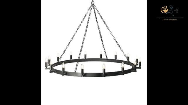 Люстра Кольцо стиль Лофт RS100/16 "Тани" 16*Е14 D125см смотреть онлайн