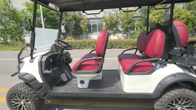 Гольфкар GreenCamel Сонора A42L (4+2, 4kW AC, R14 литые) LUX lifted