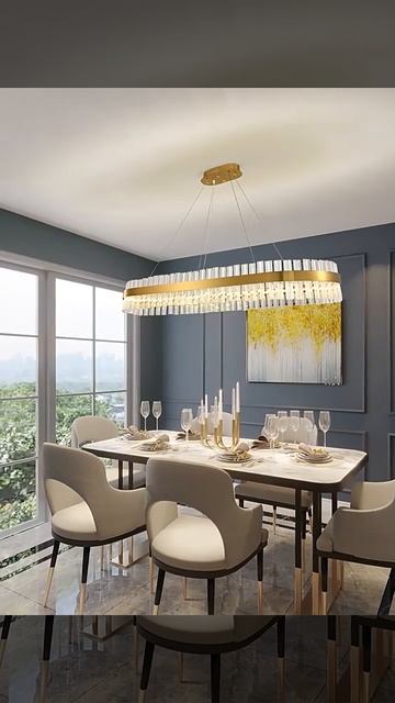 Современные хрустальные люстры серия ASK - от компании E смотреть онлайн