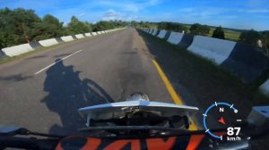 МАКСИМАЛЬНАЯ СКОРОСТЬ ПИТБАЙКА KAYO TT125🤍