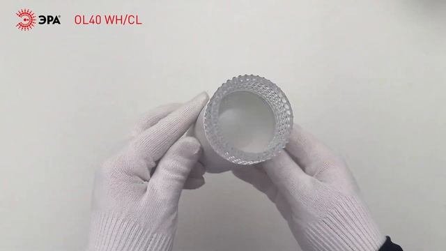 Светильник настенно-потолочный спот ЭРА OL40 WH/CL MR16 GU10 IP2