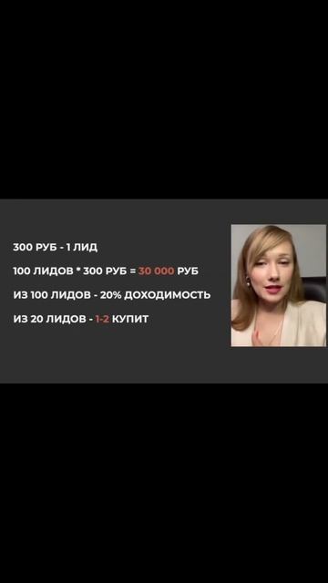 Расчет лидов