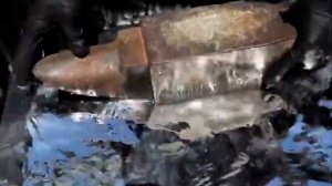 Mercury is so dense an iron anvil floats in it / Ртуть, в ней плавает железн?