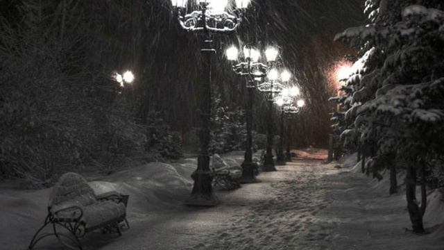 ПЕСНИ ПОД ГИТАРУ | Как уютно горят фонари... смотреть онлайн