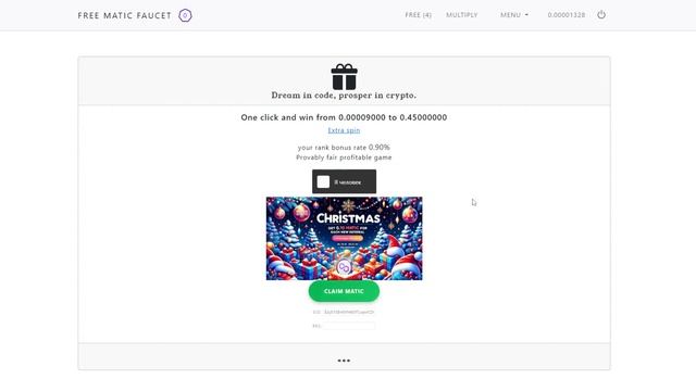 MATIC  ОЧЕНЬ ЩЕДРЫЙ КРАН КРИПТОВАЛЮТЫ  FREE MATIC FAUCET