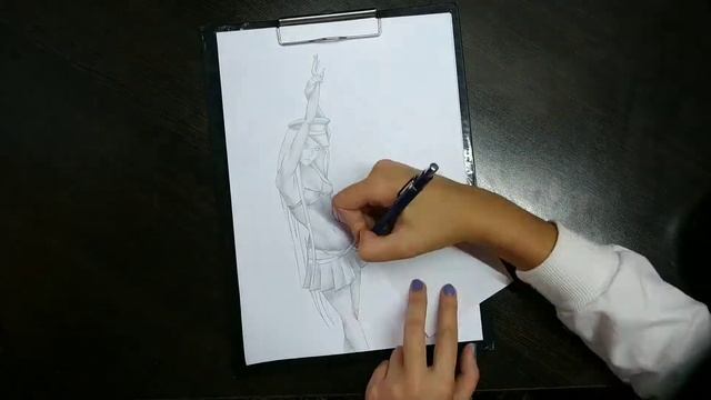 SPEED DRAWING. \\Бездомный бог\\ - Бишамон