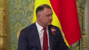 Беседа с Президентом Южной Осетии Аланом Гаглоевым