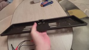 Обзор рамки гос.номера с возможностью установки камеры зад\перед вида от Teyes (видео от подписчика)