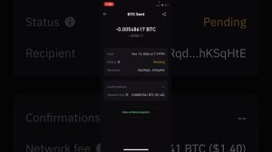 Зависла Биткоин транзакция в Trust Wallet. Как отменить или