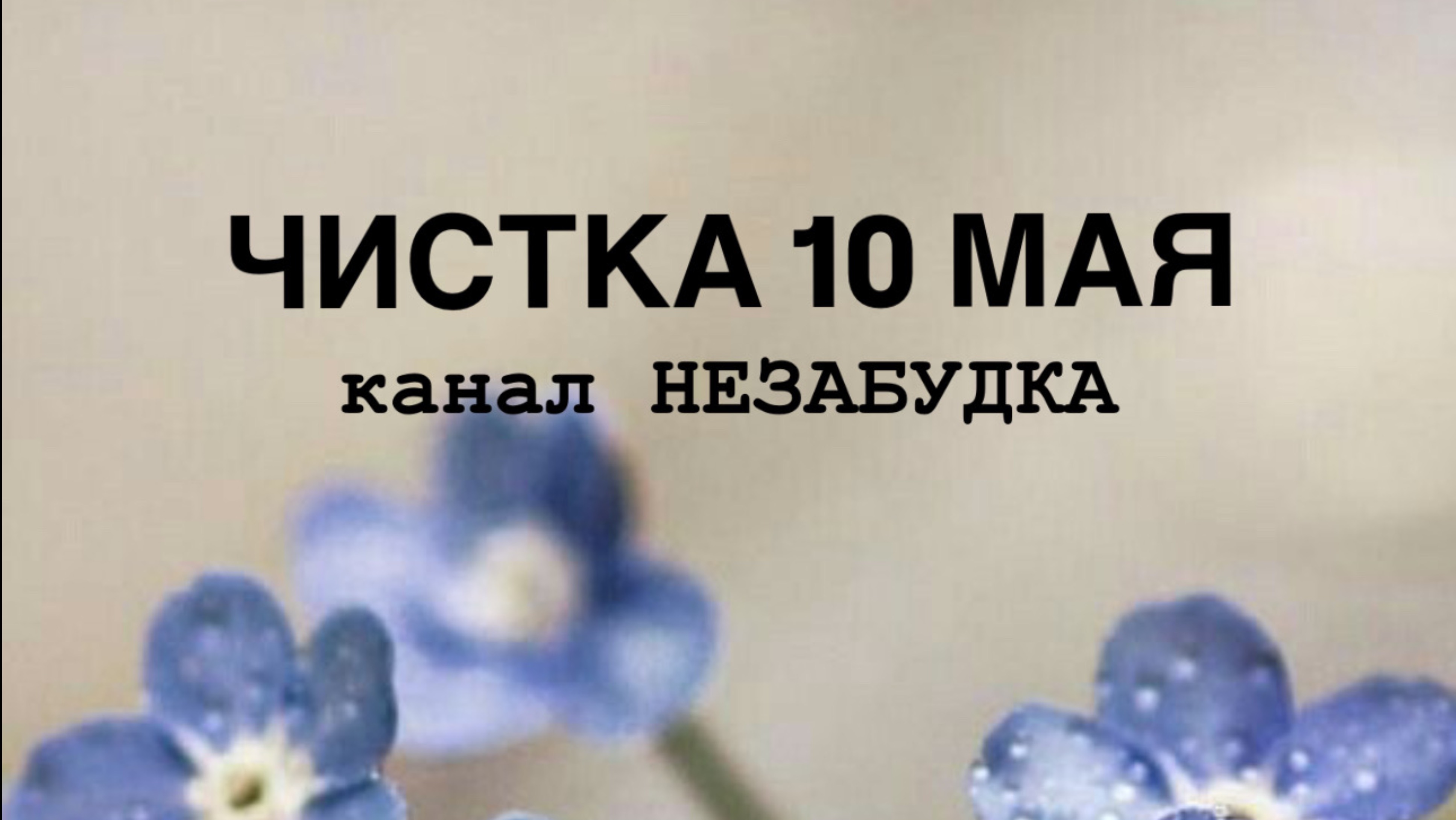 ЧИСТКА 1️⃣0️⃣ МАЯ 🔮