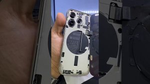 Замена заднего стекла на айфон 15 про