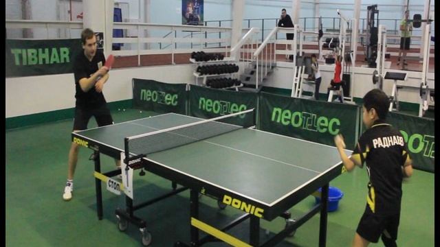 Уроки настольного тенниса для начинающих от А.Власова. Накат справа