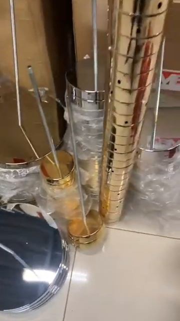 Потолочное крепление для светильника. Хром и Золото смотреть онлайн