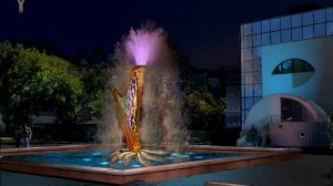 Светомузыкальный фонтан у здания Филармонии. г. Росто?