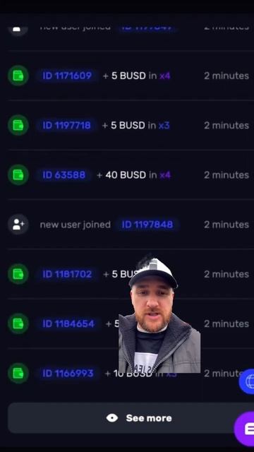 Видел как можно получать криптовалюту #BUSD смотреть онлайн