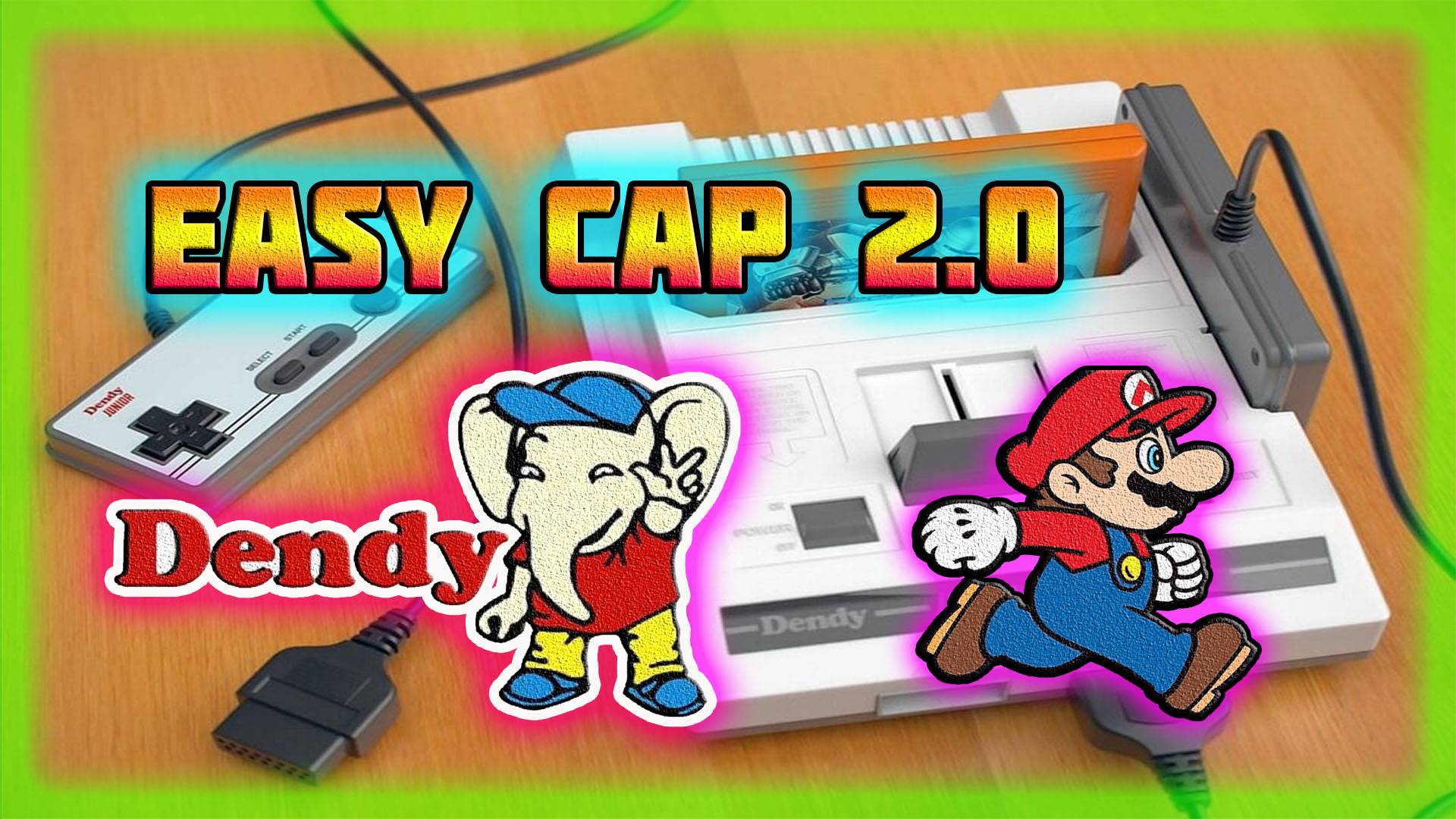 Super Mario-Hack's (Dendy\NES\Famicom)-Тест и Геймплей на EasyCap V.2.0.