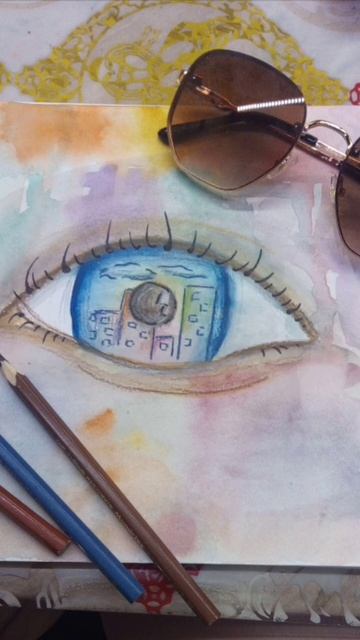 #всемпривет #художество лУны "я вижу город" работа 2021 г? смотреть онлайн