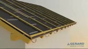 Укладка композитной черепицы GERARD, часть 1