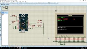 Меню для дисплея ILI9341