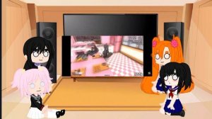 реакция яндере симулятор на "как вернуть парня 2" (реакция очень ленивая)