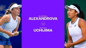 29.04.2025. Моюка Учижима - Екатерина Александрова. WTA 1000 Madrid. Uchijima - Alexandrova