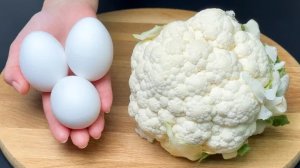 Цветная капуста еще никогда не была такой вкусной! Ужин за 10 минут! Вкусно и быстро! 🥦🧅🧄
