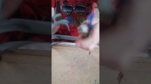 я леплю Кракена из пластилина