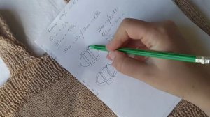 Кроп топ спицами из хлопка.